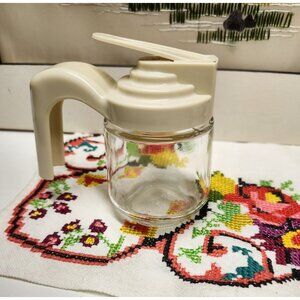 Vintage Gemco Sugar Pourer Dispenser Corelle Sandstone